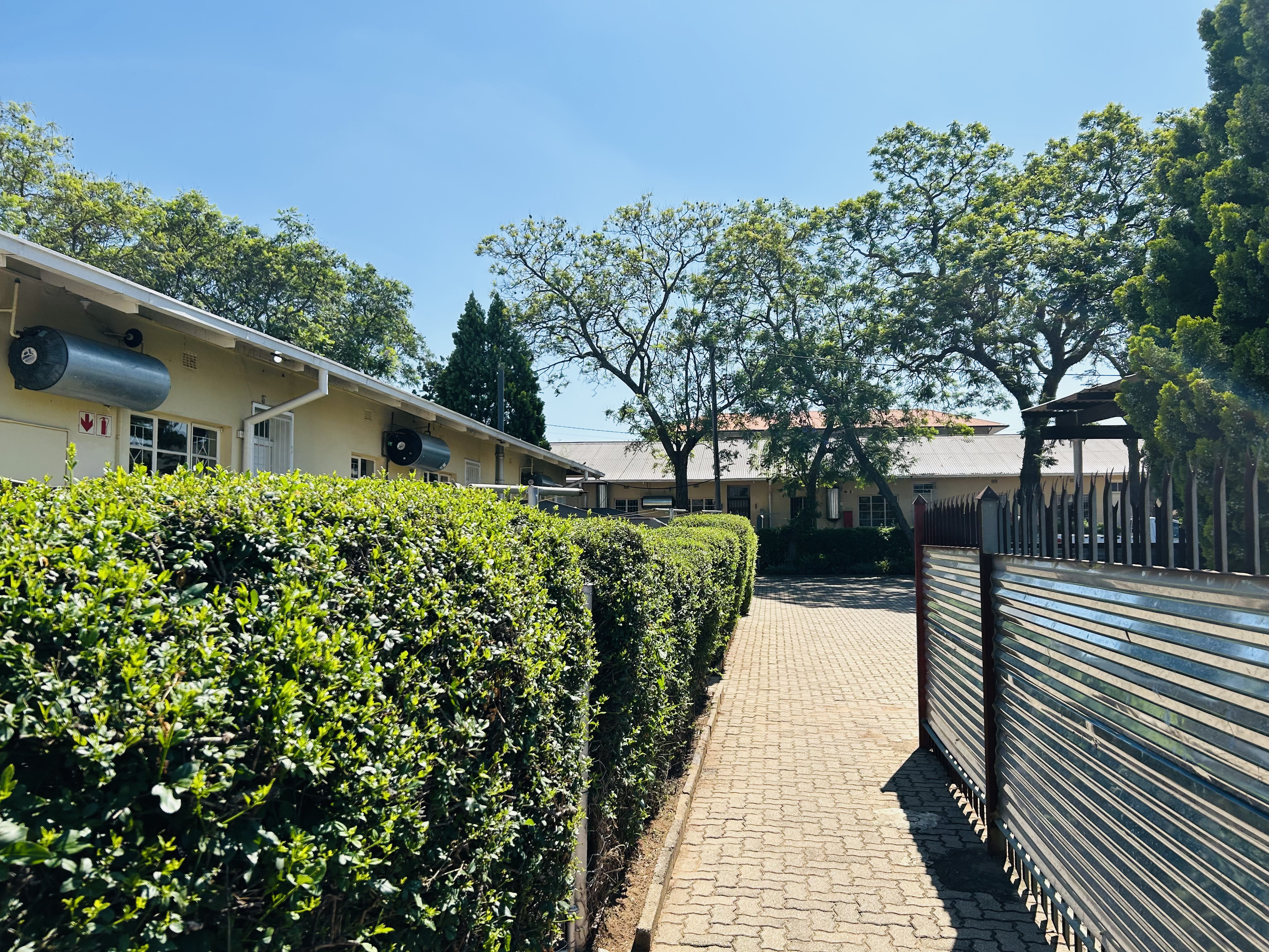 Building Exterior Side View